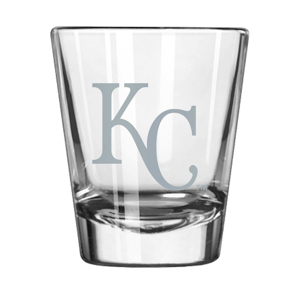 Kansas City Royals 2oz Frost Shot Glass - Logo Brands - Flyclothing LLC