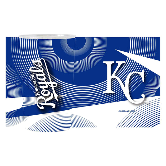 Kansas City Royals 4pk Geometric 22oz Hardwall Cup - Logo Brands - Flyclothing LLC