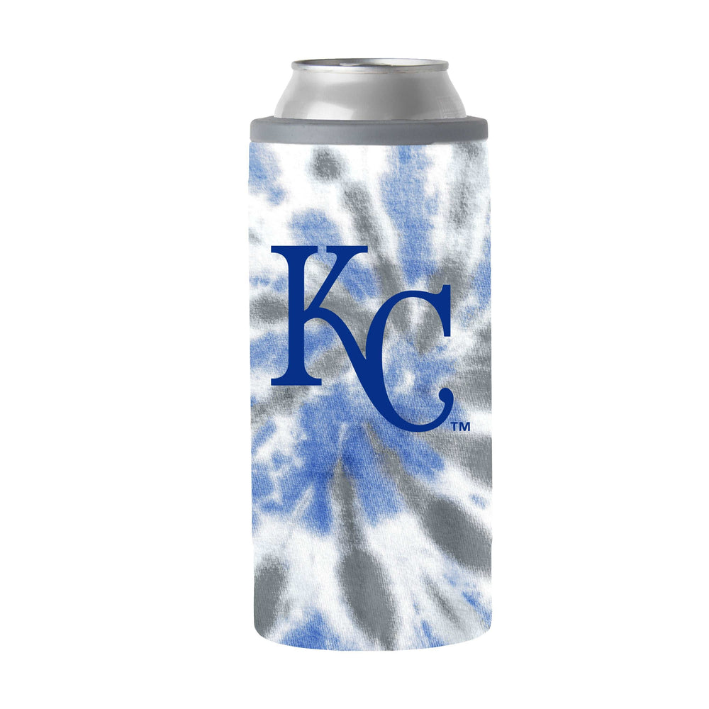 Kansas City Royals 12oz Tie Dye Slim Can Coolie - Logo Brands - Flyclothing LLC