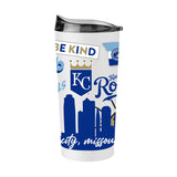 Kansas City Royals 20oz Native Powder Coat Tumbler - Logo Brands - Flyclothing LLC