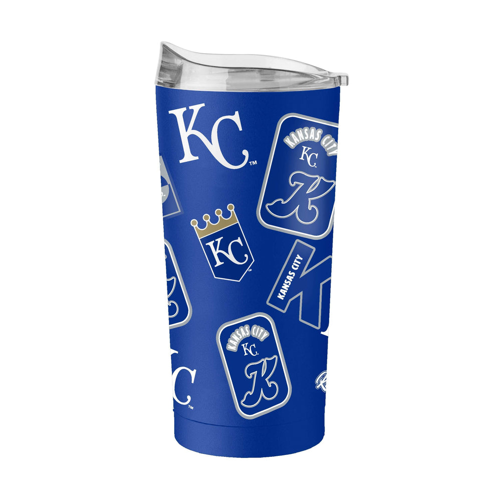 KC Royals 20oz Dream Weave Powder Coat Tumbler - Logo Brands - Flyclothing LLC