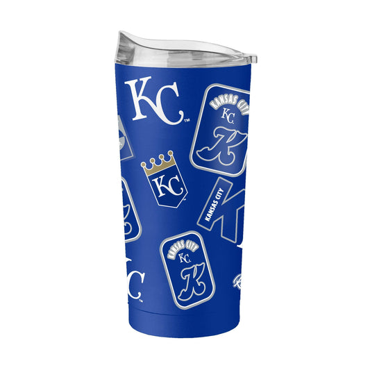 KC Royals 20oz Dream Weave Powder Coat Tumbler - Logo Brands - Flyclothing LLC