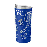 KC Royals 20oz Dream Weave Powder Coat Tumbler - Logo Brands - Flyclothing LLC