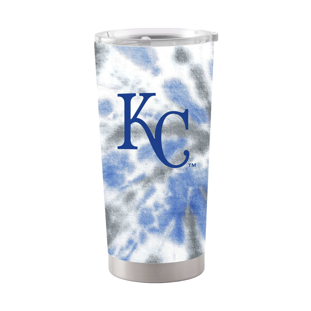 Kansas City Royals 20oz Tie Dye Stainless Steel Tumbler - Logo Brands - Flyclothing LLC