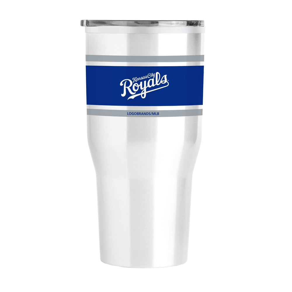 Kansas City Royals 30oz Stripe Fusion Tumbler - Logo Brands - Flyclothing LLC