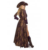 Roma Costume 6pc Decadent Pirate Diva - Roma Costume - Flyclothing LLC