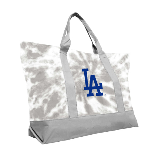 LA Dodgers Tie Dye Dot Tote - Logo Brands - Flyclothing LLC