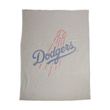 LA Dodgers Oversized Logo Sublimated Sweatshirt Blanket - Logo Brands - Flyclothing LLC