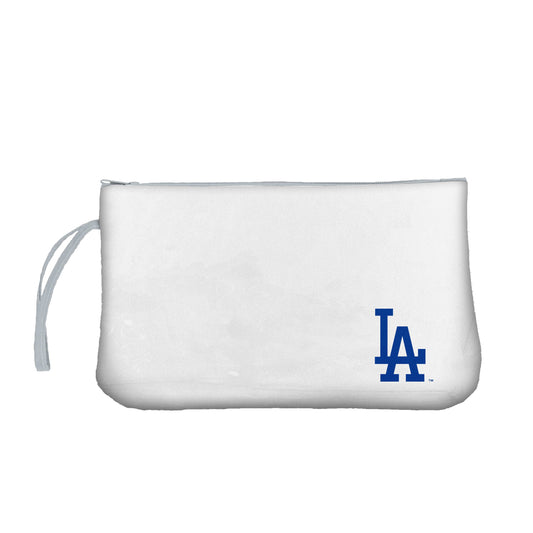 LA Dodgers Clear Wristlet - Logo Brands - Flyclothing LLC