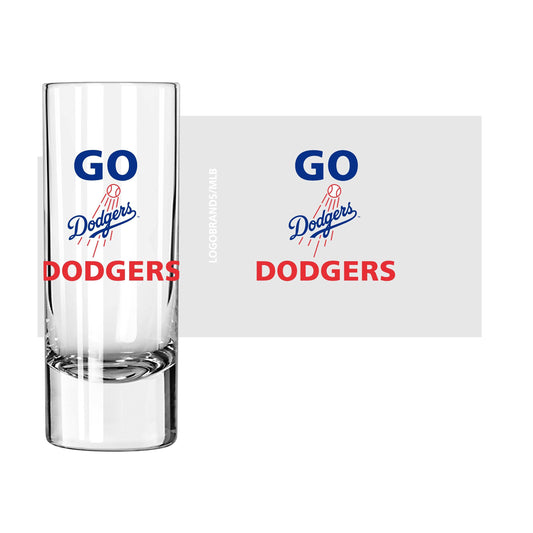 Los Angeles Dodgers 2.5oz Slogan Shooter Glass - Logo Brands - Flyclothing LLC
