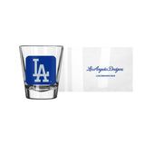 LA Dodgers 2oz Cube Shot Glass - Logo Brands - Flyclothing LLC