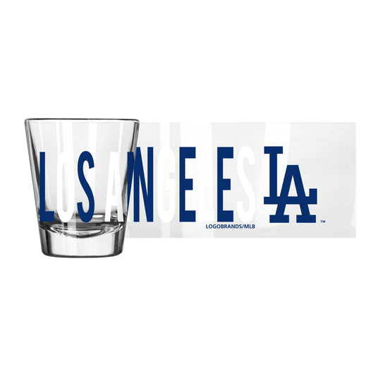 Los Angeles Dodgers 2oz Overtime Shot Glass - Logo Brands - Flyclothing LLC