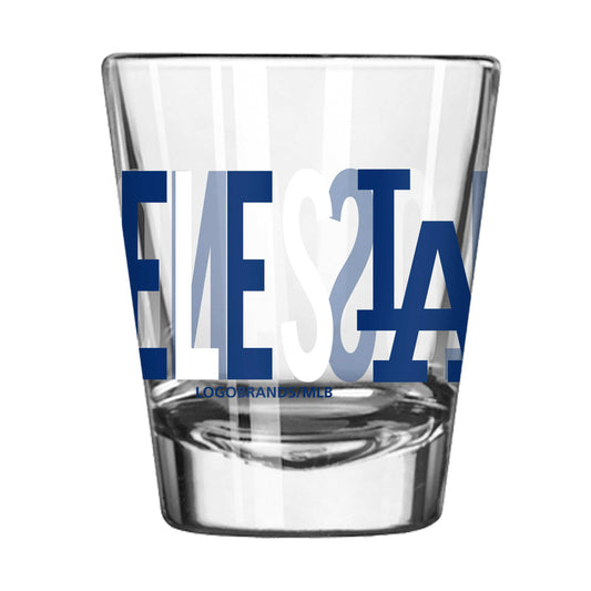 Los Angeles Dodgers 2oz Overtime Shot Glass - Logo Brands - Flyclothing LLC