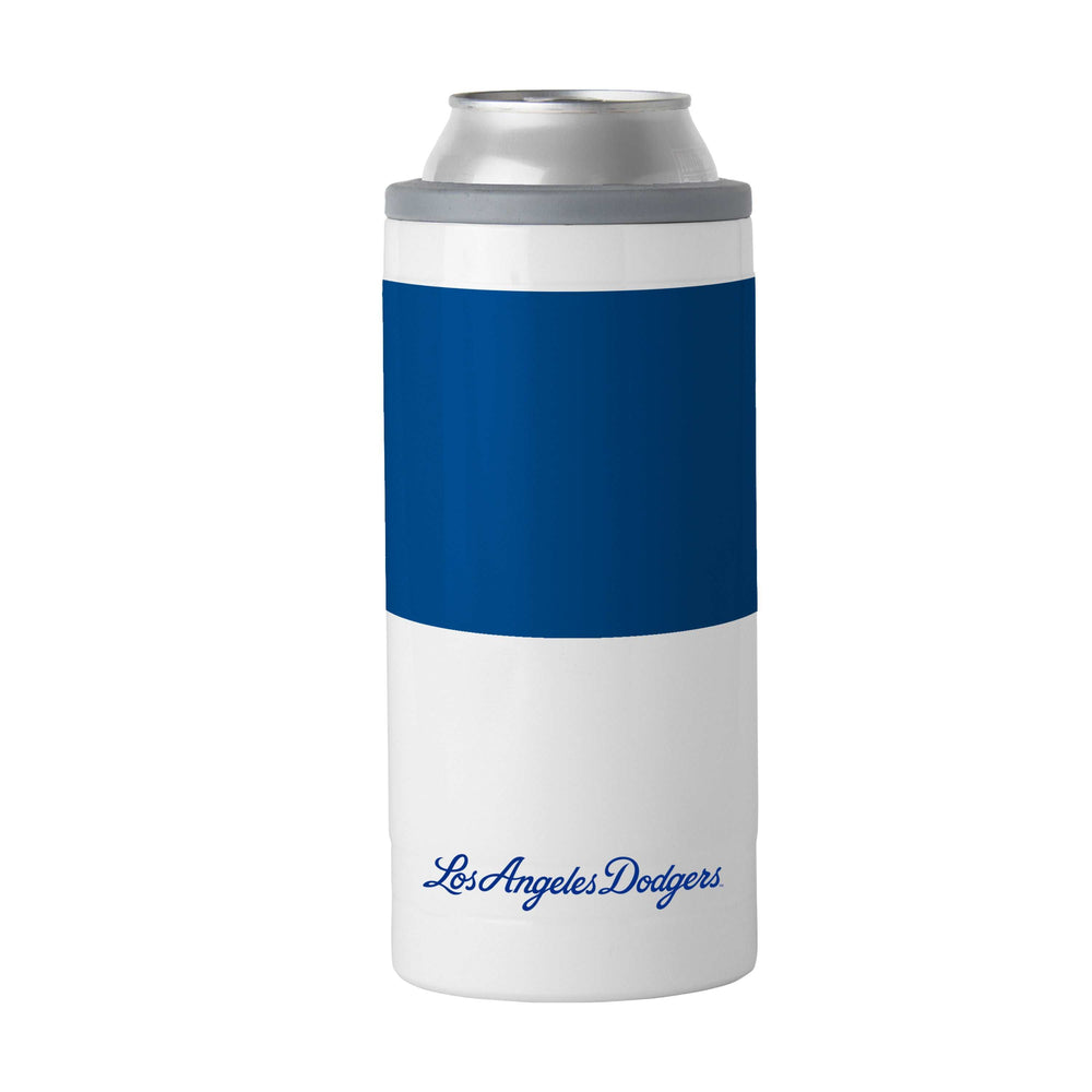 LA Dodgers Slim Colorblock Can Coolie - Logo Brands - Flyclothing LLC