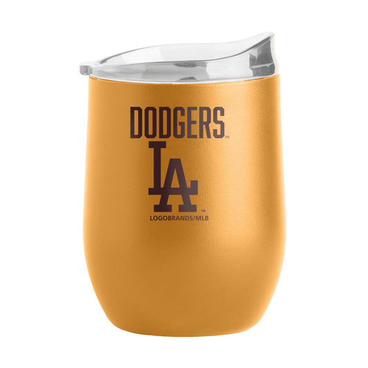 LA Dodgers 16oz Huddle Powder Coat Curved Beverage - Logo Brands - Flyclothing LLC