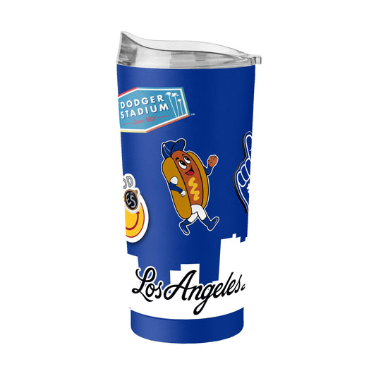 LA Dodgers 20oz Alternative Native Powder Coat Tumbler - Logo Brands - Flyclothing LLC