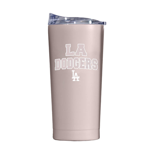 LA Dodgers 20oz Stencil Powder Coat Tumbler - Logo Brands - Flyclothing LLC
