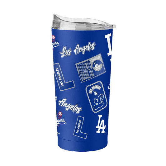 LA Dodgers 20oz Dream Weave Powder Coat Tumbler - Logo Brands - Flyclothing LLC