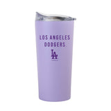 LA Dodgers 20oz Tonal Lavender Powder Coat Tumbler - Logo Brands - Flyclothing LLC