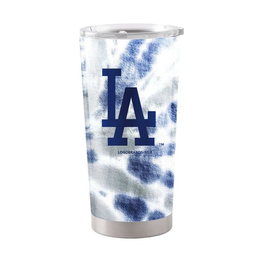 LA Dodgers 20oz Tie Dye Stainless Steel Tumbler - Logo Brands - Flyclothing LLC