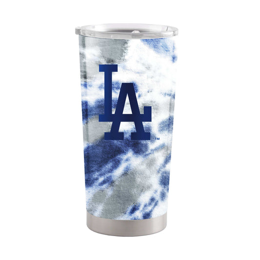 LA Dodgers 20oz Tie Dye Stainless Steel Tumbler - Logo Brands - Flyclothing LLC