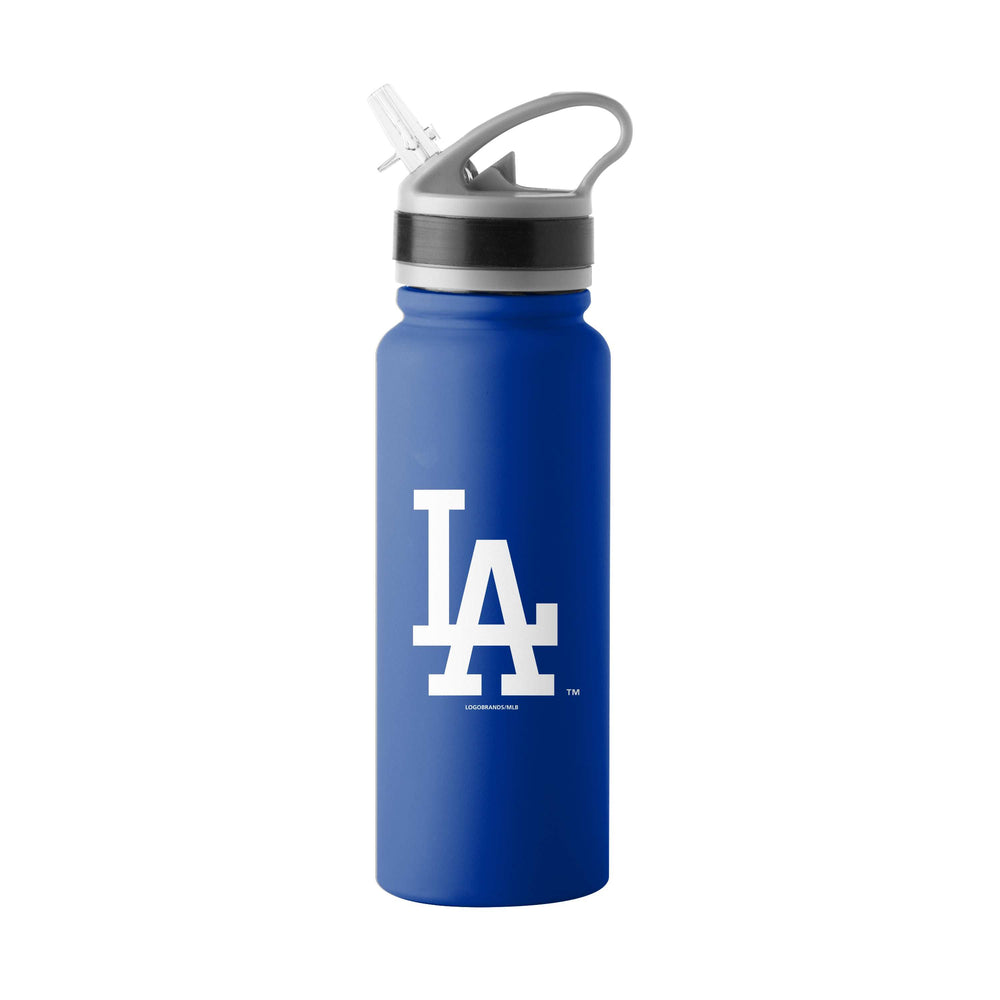 LA Dodgers Logo 25oz Stainless Single Wall Flip Top Bottle - Logo Brands - Flyclothing LLC