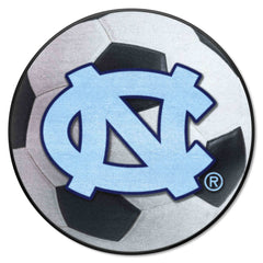 North Carolina Tar Heels Soccer Ball Rug - 27in. Diameter - North Carolina