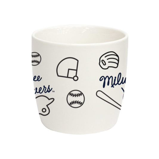 Milwaukee Brewers 18oz Playmaker Mug - Logo Brands - Flyclothing LLC