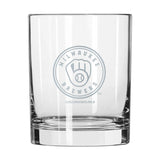 Milwaukee Brewers 14oz Frost Rocks Glass - Logo Brands - Flyclothing LLC