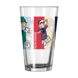 Milwaukee Brewers 16oz Racing Sausages Pint Glass - Logo Brands - Flyclothing LLC