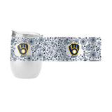 Milwaukee Brewers 16oz Botanical Powder Coat Curved Bev - Logo Brands - Flyclothing LLC