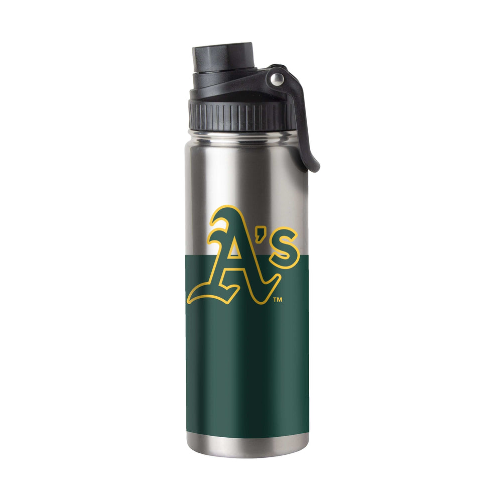 Milwaukee Brewers 21oz Colorblock Twist Top Water Bottle - Logo Brands - Flyclothing LLC