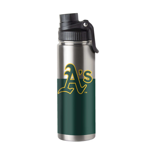 Milwaukee Brewers 21oz Colorblock Twist Top Water Bottle - Logo Brands - Flyclothing LLC