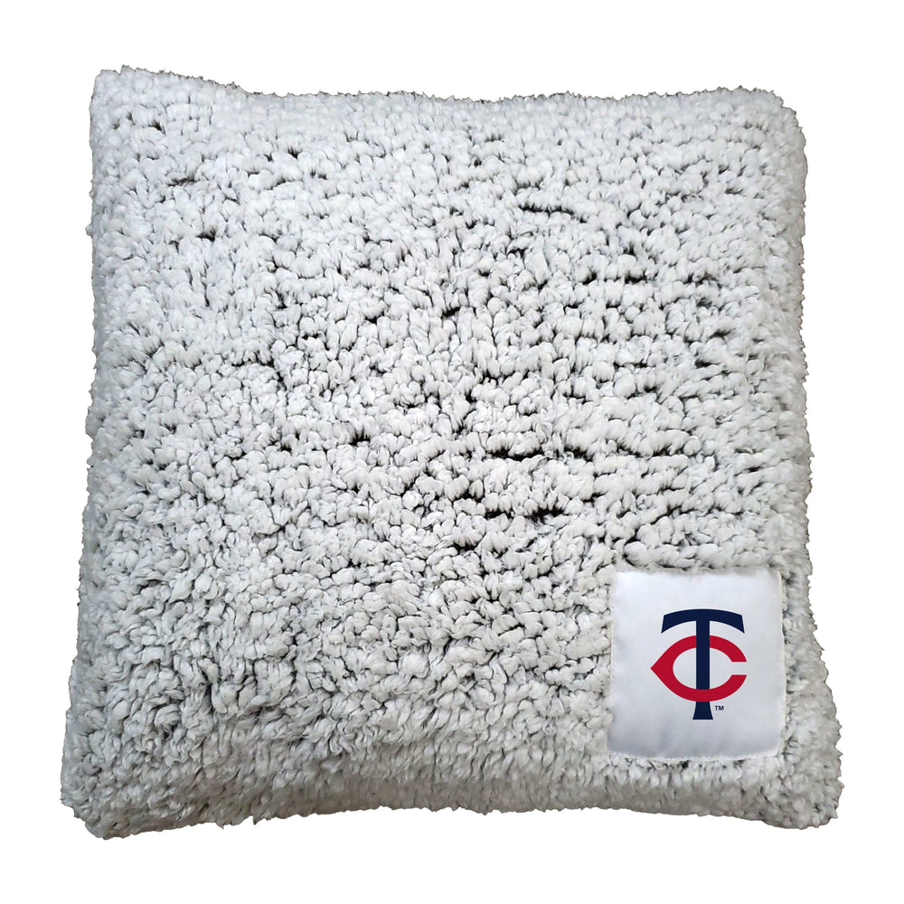 Minnesota Twins Frosty Throw Pillow - Logo Brands - Flyclothing LLC