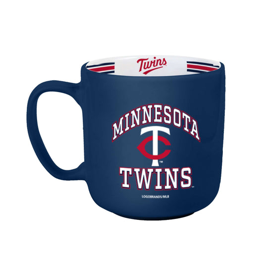 Minnesota Twins 15oz Stripe Mug - Logo Brands - Flyclothing LLC