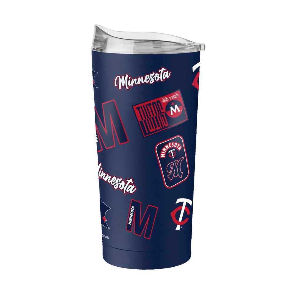 Minnesota Twins 20oz Dreamweave Powder Coat Tumbler
