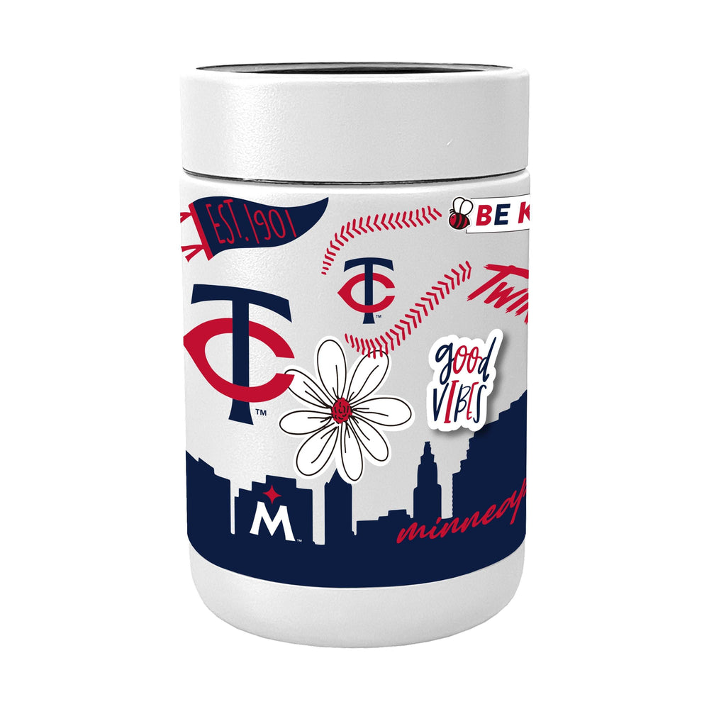 Minnesota Twins Powder Native Coat Coolie - Logo Brands - Flyclothing LLC