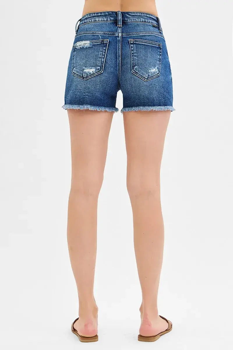 RISEN Low Rise Pikaboo Lining Shorts - Trendsi - Flyclothing LLC