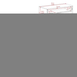 33" Black Wood Three Drawer Dresser - HomeRoots - Flyclothing LLC