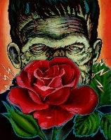 Black Market Art Company Smell the Roses Print