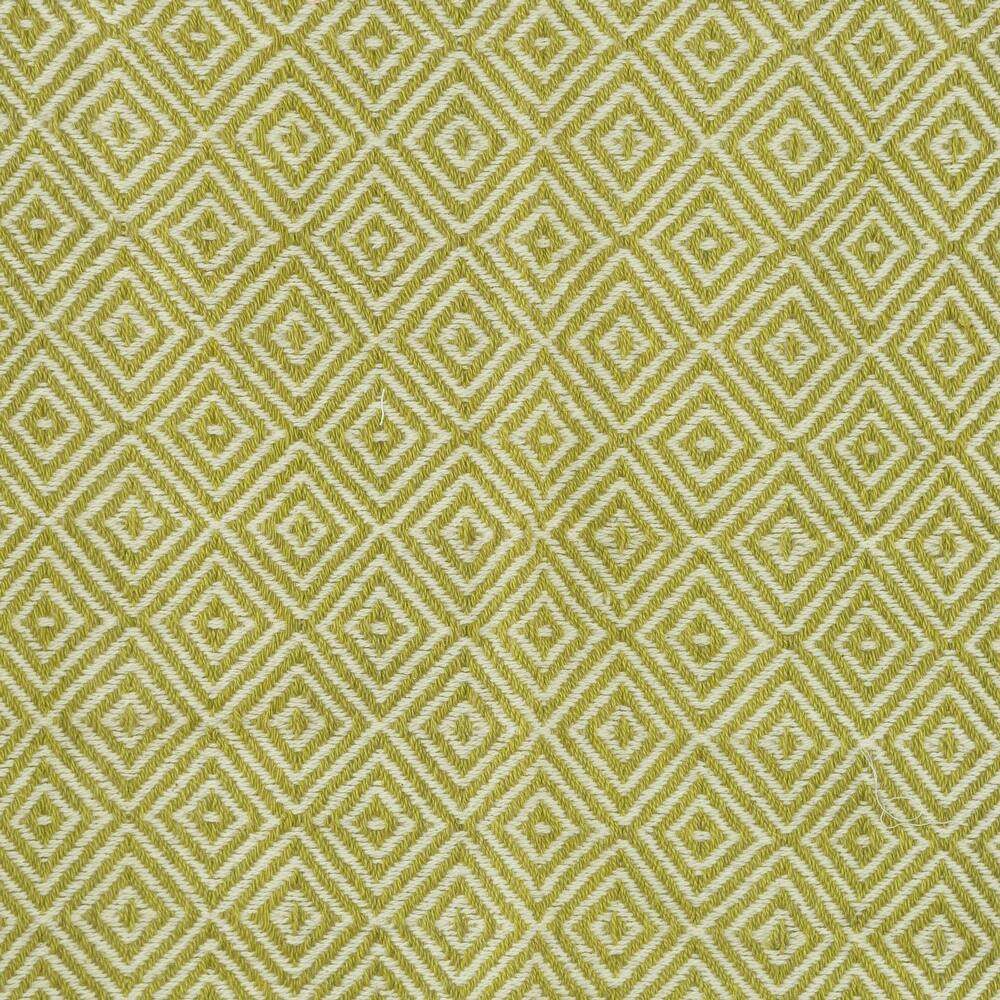 50" X 60" Citrine And Ivory Geometric Cotton Throw Blanket with Fringe - Homeroots - Flyclothing LLC