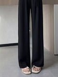 High-Waisted Wide-Leg Pants - Trendsi - Flyclothing LLC