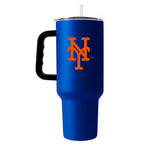 New York Mets 40oz Flipside Powder Coat Tumbler - Logo Brands - Flyclothing LLC