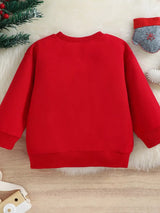 Children's Christmas Santa 's My Homie Graphic Sweatshirt - Trendsi - Flyclothing LLC
