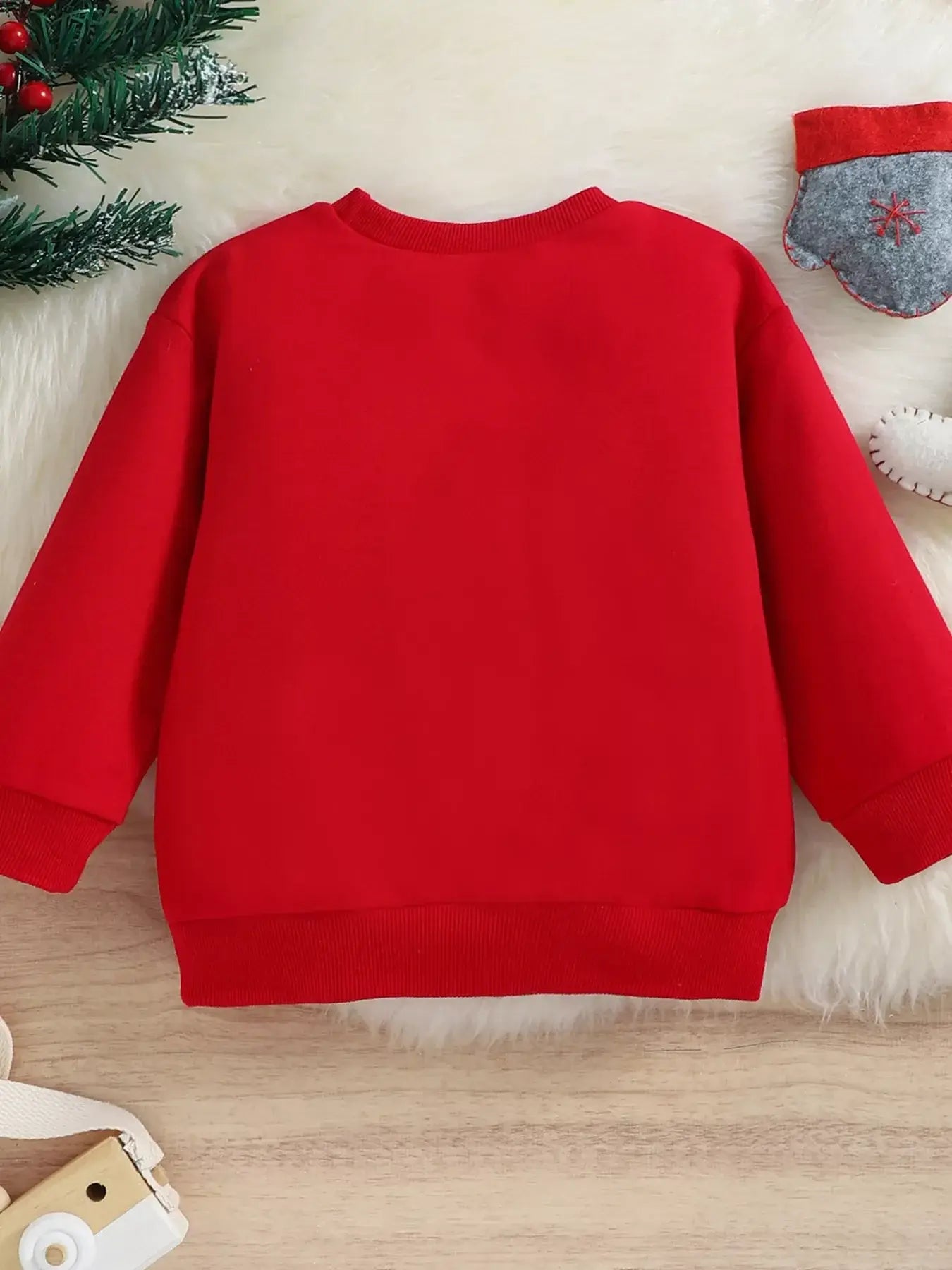 Children's Christmas Santa 's My Homie Graphic Sweatshirt - Trendsi - Flyclothing LLC