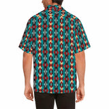 Baha Ranch Jade Aztec Men's Western Camp Shirt