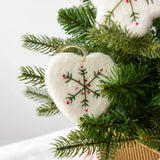 Christmas Felt Snowflake Ornament - Trendsi - Flyclothing LLC