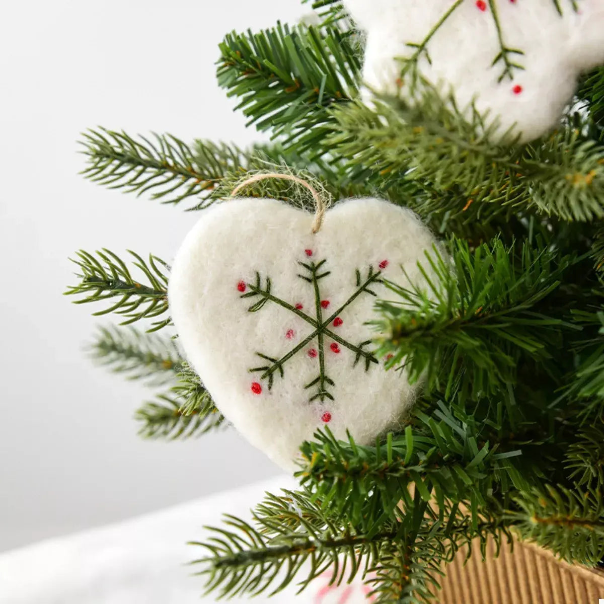 Christmas Felt Snowflake Ornament - Trendsi - Flyclothing LLC