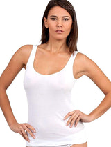EGI Luxury 100%" Filo di Scozia Cotton Women's Tank(S - XXXL). Proudly Made in Italy. - tittimitti - Flyclothing LLC