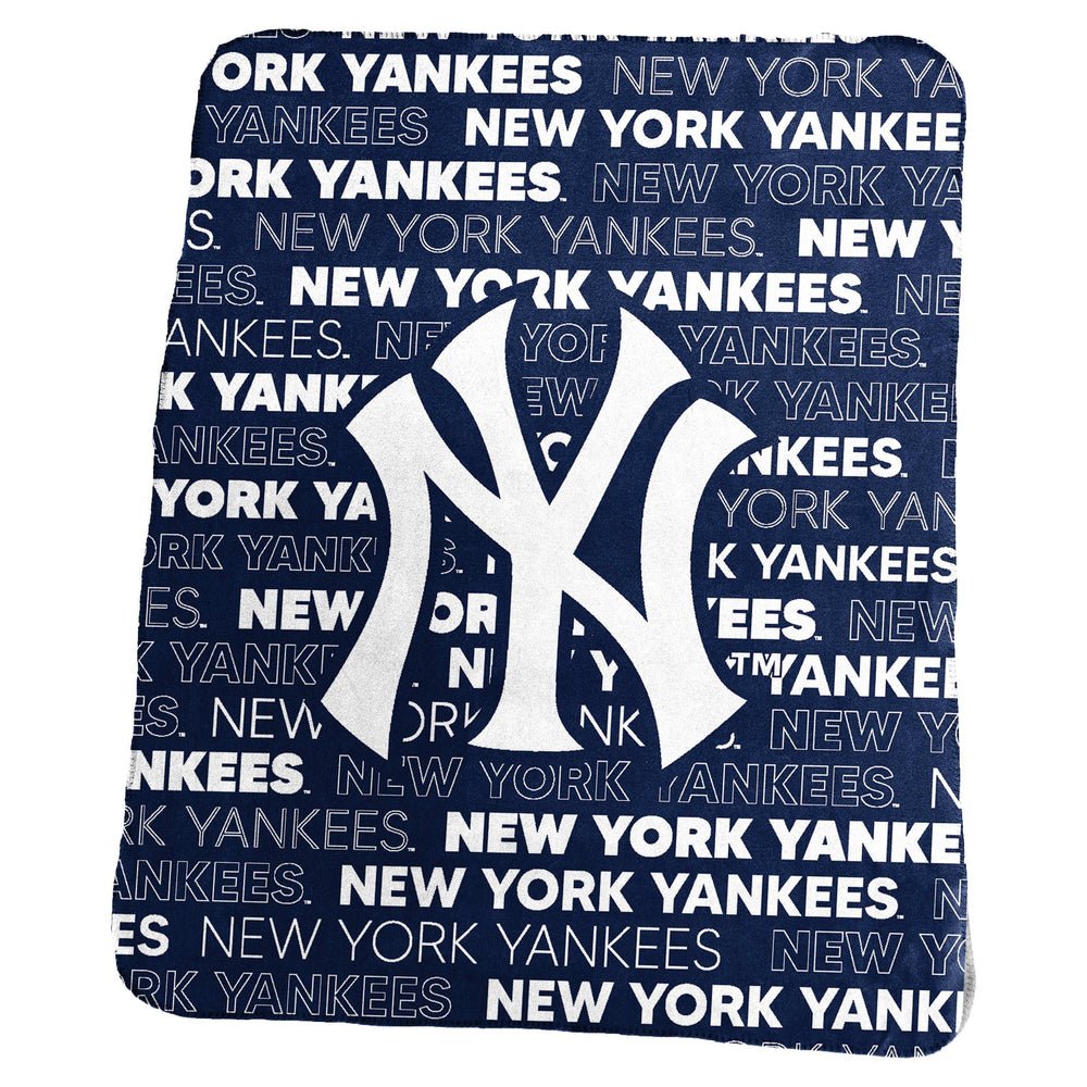 NY Yankees Classic Fleece Throw - Logo Brands - Flyclothing LLC